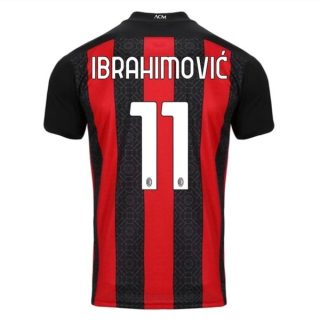 Fotbollströja AC Milan Ibrahimović 11 Hemma tröjor 2020-2021
