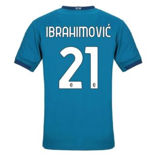 Fotbollströja AC Milan Ibrahimović 21 Tredje tröjor 2020-2021