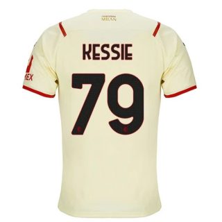 matchtröjor fotboll AC Milan Kessie 79 Borta tröja 2021-2022 – Kortärmad