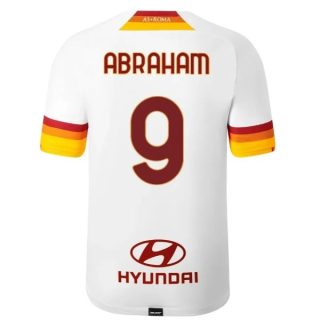 matchtröjor fotboll AS Roma Abraham 9 Borta tröja 2021-2022 – Kortärmad