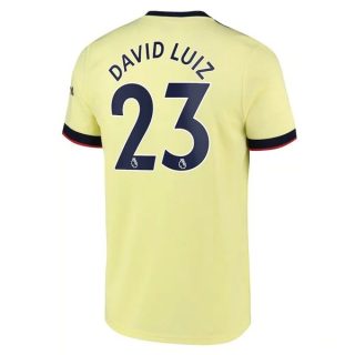 matchtröjor fotboll Arsenal David Luiz 23 Hemma tröja 2021-2022 – Kortärmad