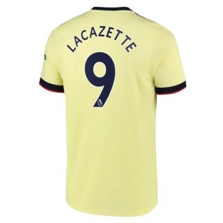 matchtröjor fotboll Arsenal Lacazette 9 Borta tröja 2021-2022 – Kortärmad