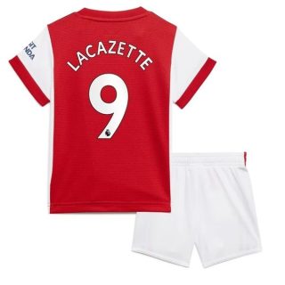 Fotbollströjor Arsenal Lacazette 9 Barn Hemma tröja 2021-2022 – Fotbollströja