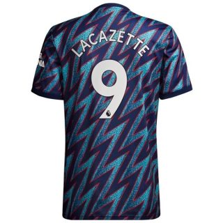 matchtröjor fotboll Arsenal Lacazette 9 Tredje tröja 2021-2022 – Kortärmad