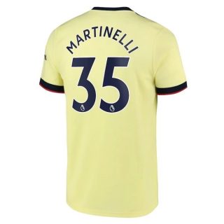matchtröjor fotboll Arsenal Martinelli 35 Borta tröja 2021-2022 – Kortärmad