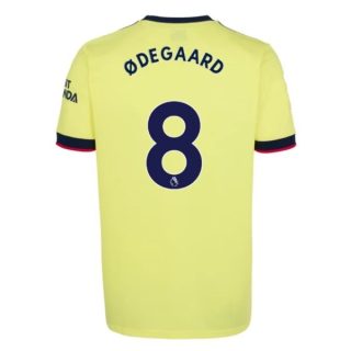 matchtröjor fotboll Arsenal Odegaard 8 Borta tröja 2021-2022 – Kortärmad