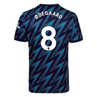 matchtröjor fotboll Arsenal Odegaard 8 Tredje tröja 2021-2022 – Kortärmad