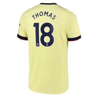 matchtröjor fotboll Arsenal Thomas 18 Borta tröja 2021-2022 – Kortärmad