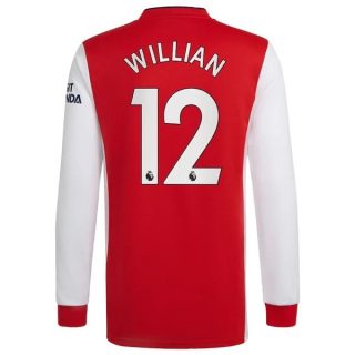 matchtröjor fotboll Arsenal Willian 12 Hemma tröja 2021-2022 – Långärmad