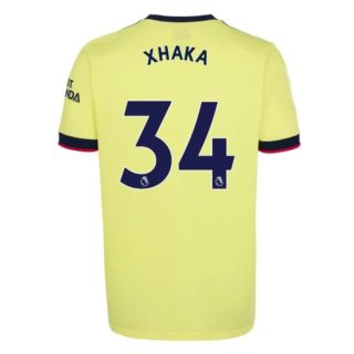 matchtröjor fotboll Arsenal Xhaka 34 Borta tröja 2021-2022 – Kortärmad