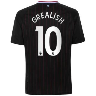 matchtröjor fotboll Aston Villa Grealish 10 Borta tröja 2020-2021