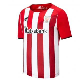 matchtröjor fotboll Athletic Bilbao Hemma tröja 2021-2022 – Kortärmad