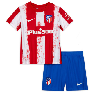 Fotbollströjor Atlético Madrid Barn Hemma tröja 21 2022 – Fotbollströja