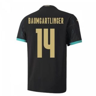 matchtröjor fotboll Österrike Baumgartlinger 14 Borta tröja 2021 – Kortärmad