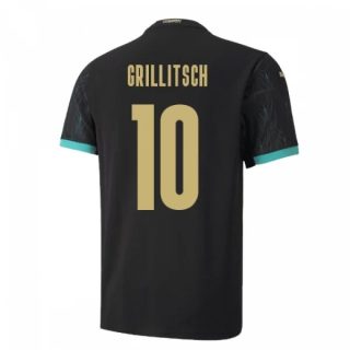 matchtröjor fotboll Österrike Grillitsch 10 Borta tröja 2021 – Kortärmad