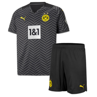Fotbollströjor BVB Borussia Dortmund Barn Borta tröja 2021-2022 – Fotbollströja