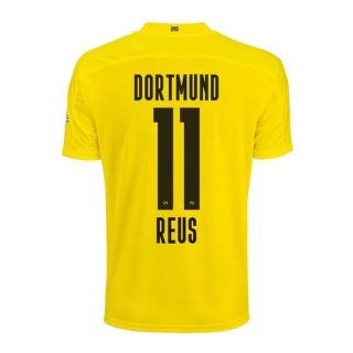 Fotbollströja BVB Borussia Dortmund Reus 11 Hemma tröjor 2020-2021