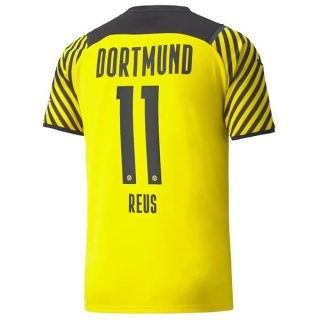 matchtröjor fotboll BVB Borussia Dortmund Reus 11 Hemma tröja 2021-2022 – Kortärmad