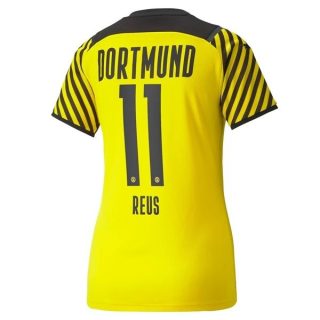 BVB Borussia Dortmund Reus 11 Hemma tröja Dam 2021-2022 – fotbollströjor