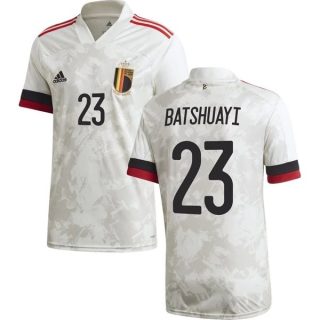 matchtröjor fotboll Belgien Batshuayi 23 Borta tröja 2021 – Kortärmad
