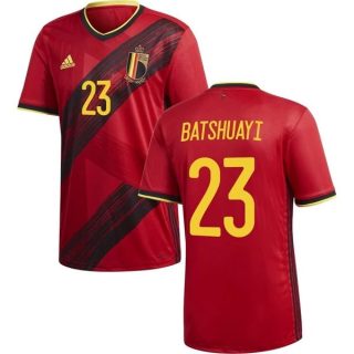 matchtröjor fotboll Belgien Batshuayi 23 Hemma tröja 2021 – Kortärmad