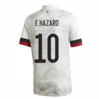 matchtröjor fotboll Belgien E.Hazard 10 Borta tröja 2021 – Kortärmad