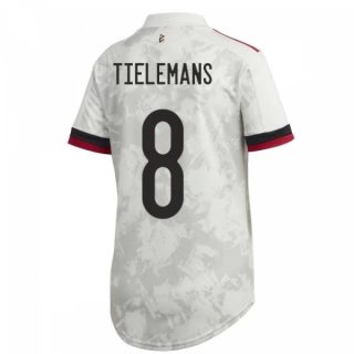 matchtröjor fotboll Belgien Tielemans 8 Borta tröja 2021 – Kortärmad