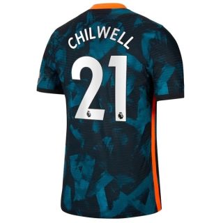 matchtröjor fotboll Chelsea Chilwell 21 Tredje tröja 2021-2022 – Kortärmad
