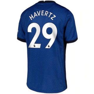 matchtröjor fotboll Chelsea Havertz 29 Hemma tröja 2020-2021 – Kortärmad