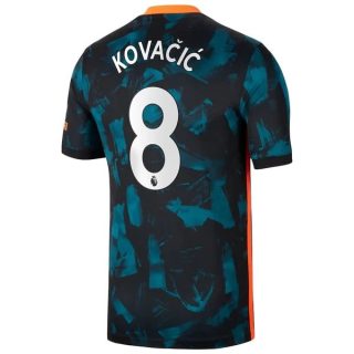 matchtröjor fotboll Chelsea Kovacic 8 Tredje tröja 2021-2022 – Kortärmad