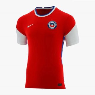 matchtröjor fotboll Chile Hemma tröja 2020 2021 – Kortärmad