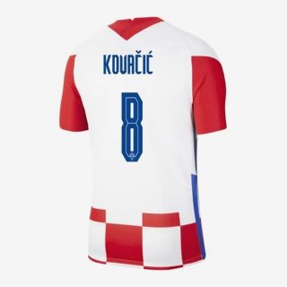 matchtröjor fotboll Kroatien Kovacic 8 Hemma tröja 2021 – Kortärmad