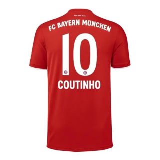Fotbollströja FC Bayern München Coutinho 10 Hemma tröjor 2020-2021