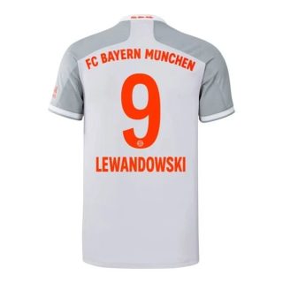 Fotbollströja FC Bayern München Lewandowski 9 Borta tröjor 2020-2021