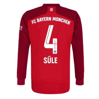 matchtröjor fotboll FC Bayern München Sule 4 Hemma tröja 2021-2022 – Långärmad