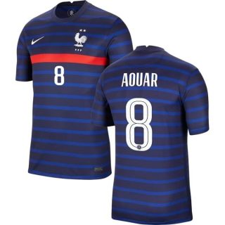 matchtröjor fotboll Frankrike Aouar 8 Borta tröja 2020 2021 – Kortärmad
