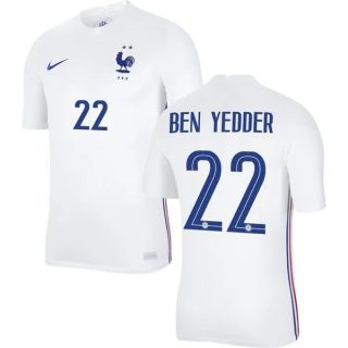 matchtröjor fotboll Frankrike Ben Yedder 22 Hemma tröja 2020 2021 – Kortärmad