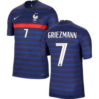Fotbollströja Frankrike Griezmann 7 Hemma tröjor