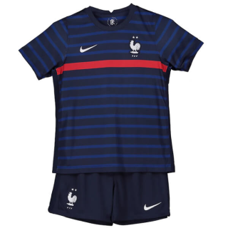 Fotbollströjor Frankrike Barn Hemma tröja 2021 – Fotbollströja