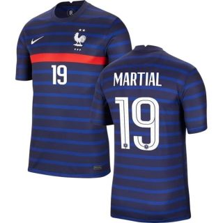 matchtröjor fotboll Frankrike Martial 19 Borta tröja 2020 2021 – Kortärmad
