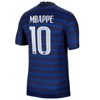 Fotbollströja Frankrike Mbappé 10 Hemma tröjor