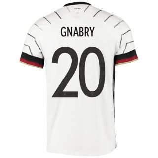 matchtröjor fotboll Tyskland Gnabry 20 Hemma tröja 2021 – Kortärmad
