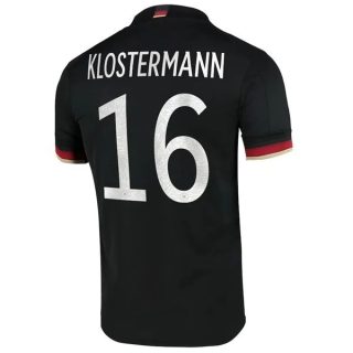 matchtröjor fotboll Tyskland Klostermann 16 Borta tröja 2021 – Kortärmad