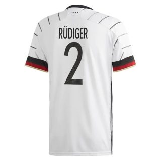 matchtröjor fotboll Tyskland Rudiger 2 Hemma tröja 2021 – Kortärmad