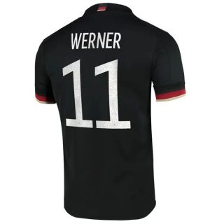 matchtröjor fotboll Tyskland Werner 11 Borta tröja 2021 – Kortärmad