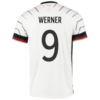 matchtröjor fotboll Tyskland Werner 9 Hemma tröja 2021 – Kortärmad