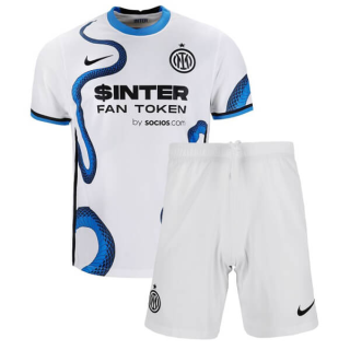 Fotbollströjor Inter Milan Barn Borta tröja 2021-2022 – Fotbollströja
