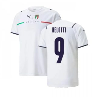matchtröjor fotboll Italien Belotti 9 Borta tröja 2021 2022 – Kortärmad