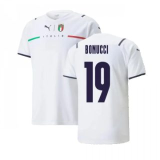 matchtröjor fotboll Italien Bonucci 19 Borta tröja 2021 2022 – Kortärmad