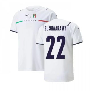 matchtröjor fotboll Italien El Shaarawy 22 Borta tröja 2021 2022 – Kortärmad